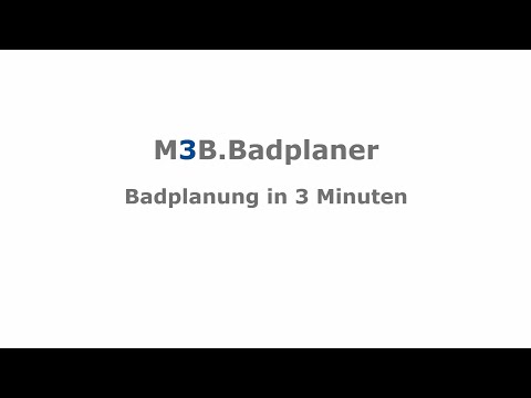 M3B.Badplaner Badplanung in 3 Minuten