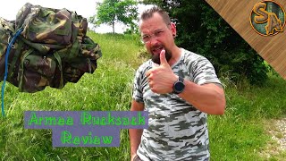 Britischer Armee Rucksack - Review