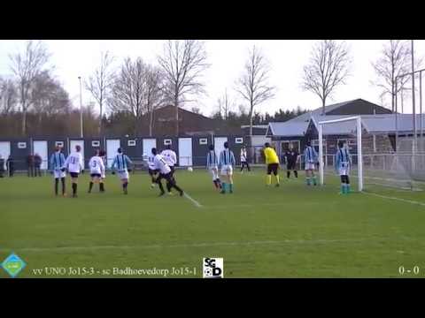 vv UNO Jo15-3 - sc Badhoevedorp Jo15-1 (0-1) 1-3