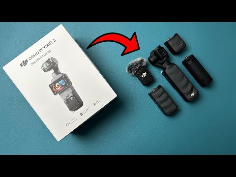 DJI Osmo Pocket 3 Unboxing Creator Combo 2024