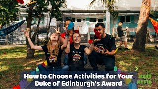 HOW TO CHOOSE ACTIVITIES OF DUKE