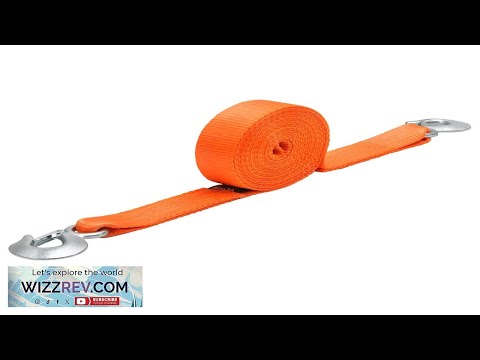 VEVOR Towing Strap Rope 17000 lbs 20 ft Car Tow Cable Review