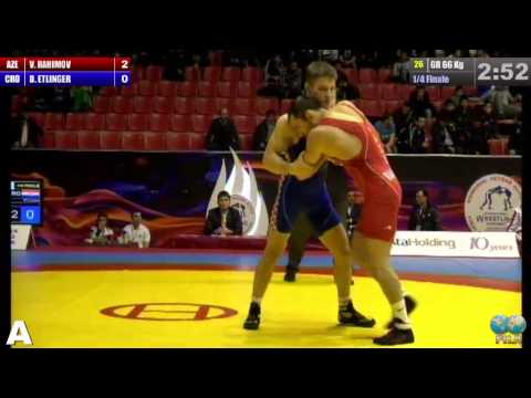 GGP2013 / RAHIMOV Vitaliy (AZE) - ETLINGER Dominik (CRO) - GR 66 kg 1/4 final match