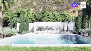 MAISON VUE MER 200M2 / ANIMATION 3D / D5 RENDER !