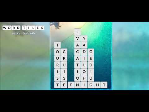 Word Tiles: Relax n Refresh Video