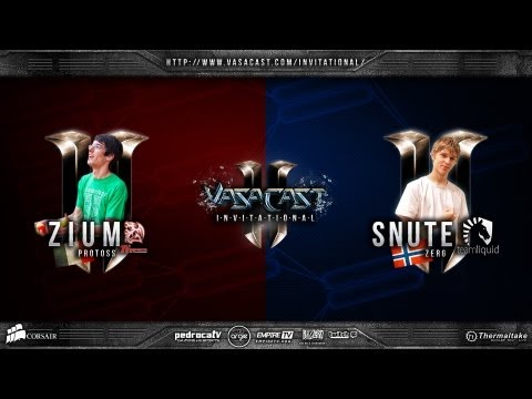 Vasacast Invitational (ENG) Day 1 - BO16 - oScǂZium vs LiquidSnute - 1°Game
