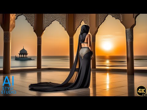 4K AI Art Lookbook Video of Arabian Girl ｜ Behind the...