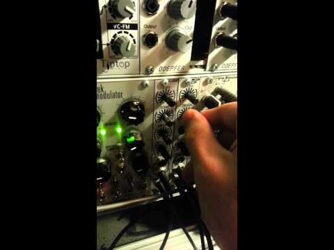 Boucle Technoïde #01, réalisée avec un synthétiseur modulaire