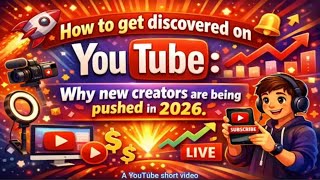 How to get discovered on YouTube: Why new creators are being pushed in 2026
