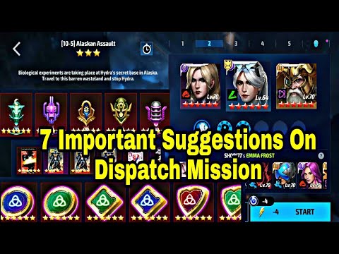 7 Important Suggestions On Dispatch Mission | How To Clear Higher Stages - Marvel Future Fight