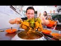 Malaysian Food In Melaka SPECIAL SATAY Asam Pedas And Chicken Rice Balls Malacca Malaysia
