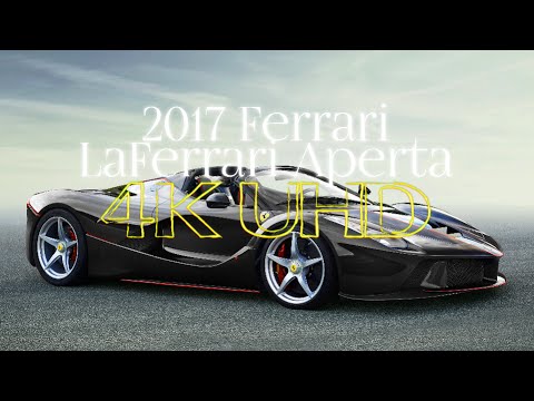Examine the 2017 Ferrari LaFerrari Aperta in 4K UHD!