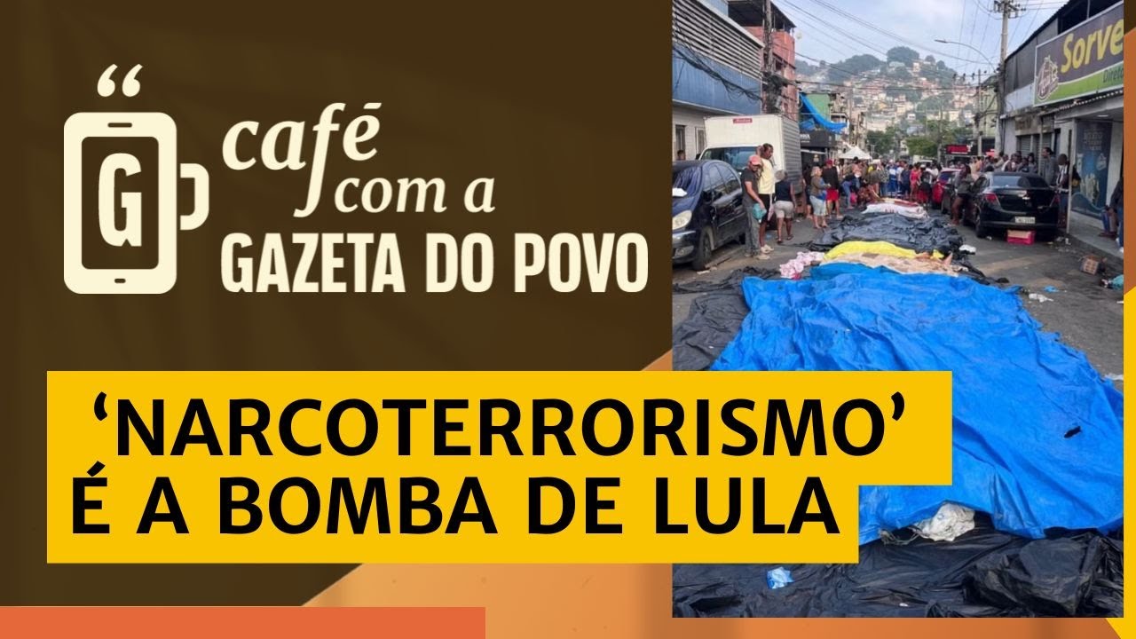 NOTÍCIAS DA MANHÃ: Rio de Janeiro está em guerra e Lula nega ajuda | CAFÉ COM A GAZETA