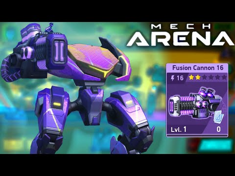 Finally I Unlock Fusion Cannon 16 | Mech Arena