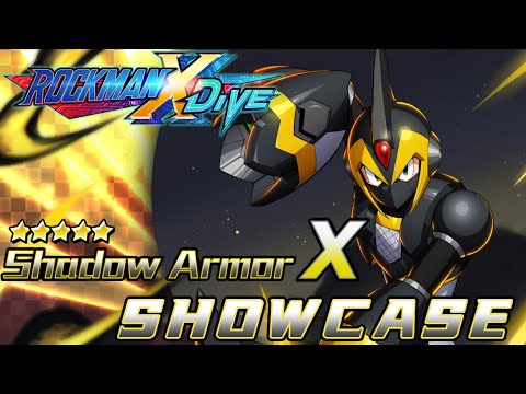 Mega Man X DiVE | Shadow Armor X 5★ Showcase