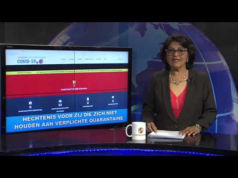 Suriname telt nu 2 COVID 19 gevallen STVS JOURNAAL 19 maart 2020