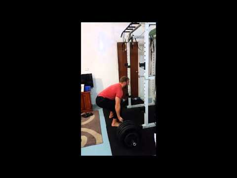 230kg (517 pound) raw deadlift