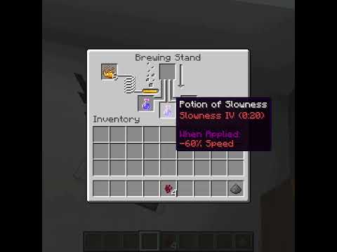Crafting Universe - How to Make Overpowered Slowness in Minecraft l #shorts