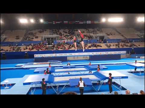 WAGC2019 Tokio Synchron Qualifikation Charmaine Buchholz/Christine Schuldt