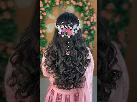 #mua #hairstyle #hairstyleshorts #bridalhairstyle #bridemakeup #hairstyleideas #surat
