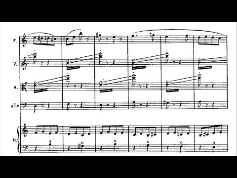 Albert Roussel ‒ Sérénade for Flute, String Trio and Harp, Op.30