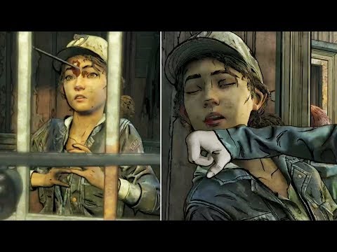 Violet and Minerva Kill Clementine Inside the Cell - The Walking Dead The Final Season Episode 3