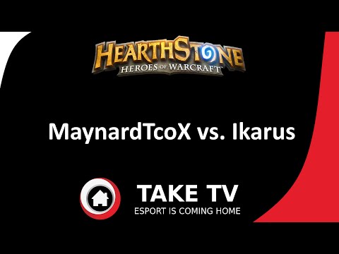 Hearthstone: MaynardTcoX vs  Ikarus ESL Finale Matchup 1 Warrior vs Warrior