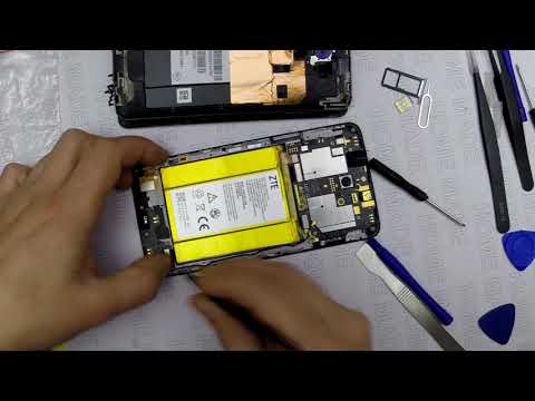 Sensor replacement ZTE Blade X MAX. Worst repair in my life