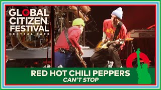 Red Hot Chili Peppers Perform ‘Can&#39;t Stop’ Live | Global Citizen Festival 2023