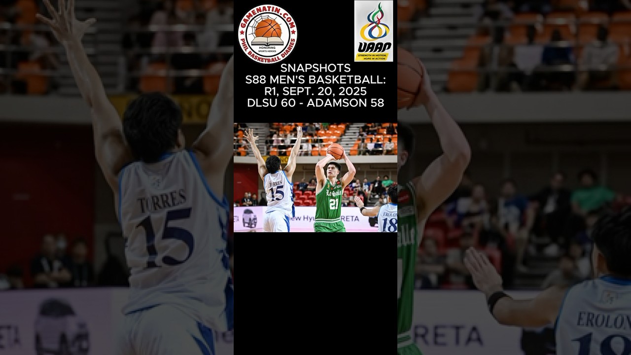 Snapshots: Men's Basketball - DLSU 60 - Adamson 58