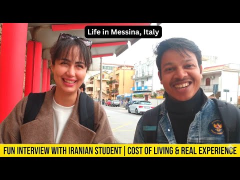 Life in Messina, Italy | Fun Interview with Iranian Student | Cost of Living & Real Experience