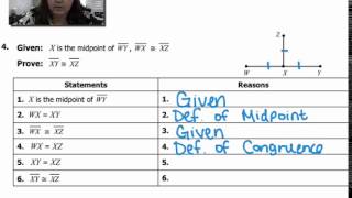 Geometry: Segment Proofs