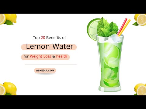 Top 20 Lemon Water Benefits for Weight Loss and Health