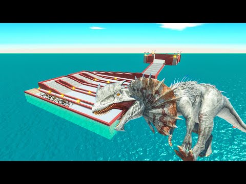 Escape From Dilophosaurus - Last Survivor - Animal Revolt Battle Simulator