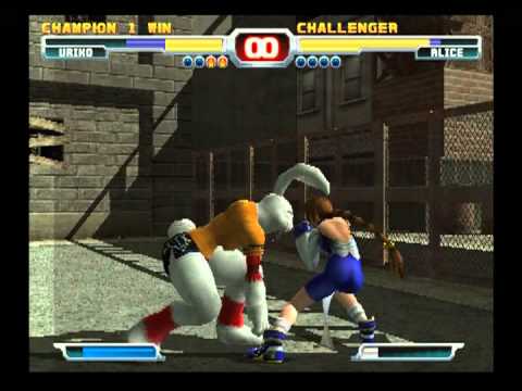 Bloody Roar 3 JP - LeGally BoX [[ Uriko ]] VS [[ Alice ]] Tabarez