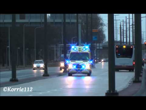 ***versneller*** A1, Otaris Ambulance 01-151 naar Universitair Medisch Centrum Groningen