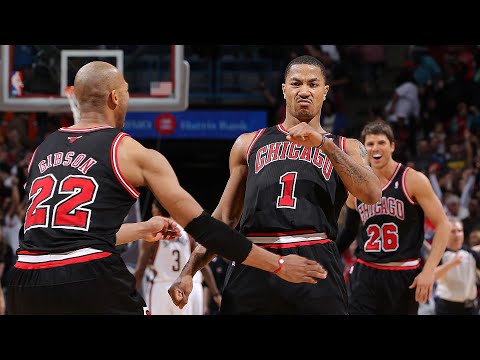 Derrick Rose 2011-2012 HIGHLIGHTS- LAST YEAR OF A VERY VERY SHORT PRIME YEARS🌹