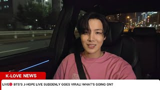 Download lagu BTS's J-Hope Live Suddenly Goes Viral! What's Going On? mp3