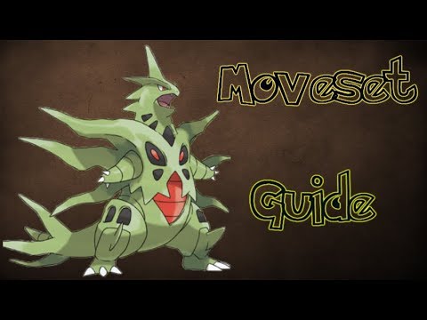 Mega Tyranitar Moveset Guide Pokemon Sun & Moon
