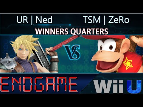 Endgame  WINNERS QUARTERS - UR | Ned (Cloud) vs TSM | ZeRo (Diddy Kong)