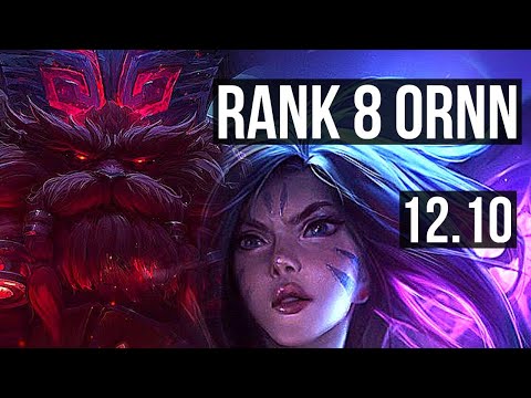 ORNN & Senna vs KAI'SA & Nautilus (ADC) | 8/2/11, Rank 8 Ornn, 400+ games | KR Grandmaster | 12.10