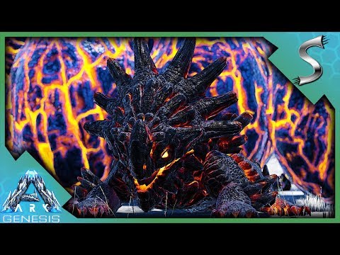 STEALING HIGH LEVEL MAGMASAUR EGGS WITH MY MAGMASAUR! - Ark: Genesis [DLC Gameplay E23]