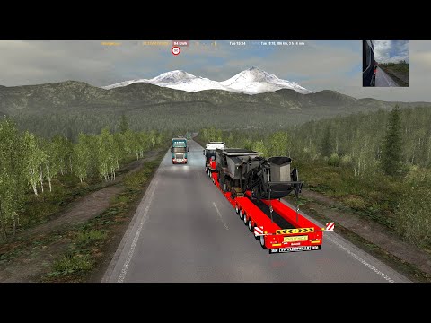ETS2 1.35 Promods 2.41 | Kirkenes [NO] - Murmansk [RU] (スカンジナビア北部)