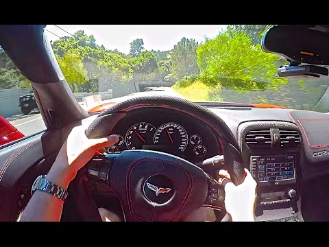 Corvette ZR1 Epic POV with Killer Akrapovic Exhaust