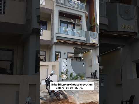 16 by 35 luxury house 560 sq.ft.  !!house!!🏠#home !!#house !!#architecture !!#tranding !!#viralvideo