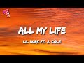 Lil Durk All My Life Lyrics Ft J Cole