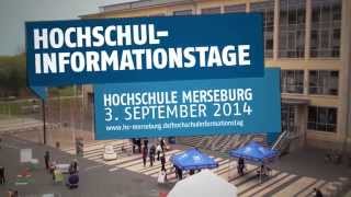 preview picture of video 'Hochschulinformationstag Merseburg 03.09.2014'
