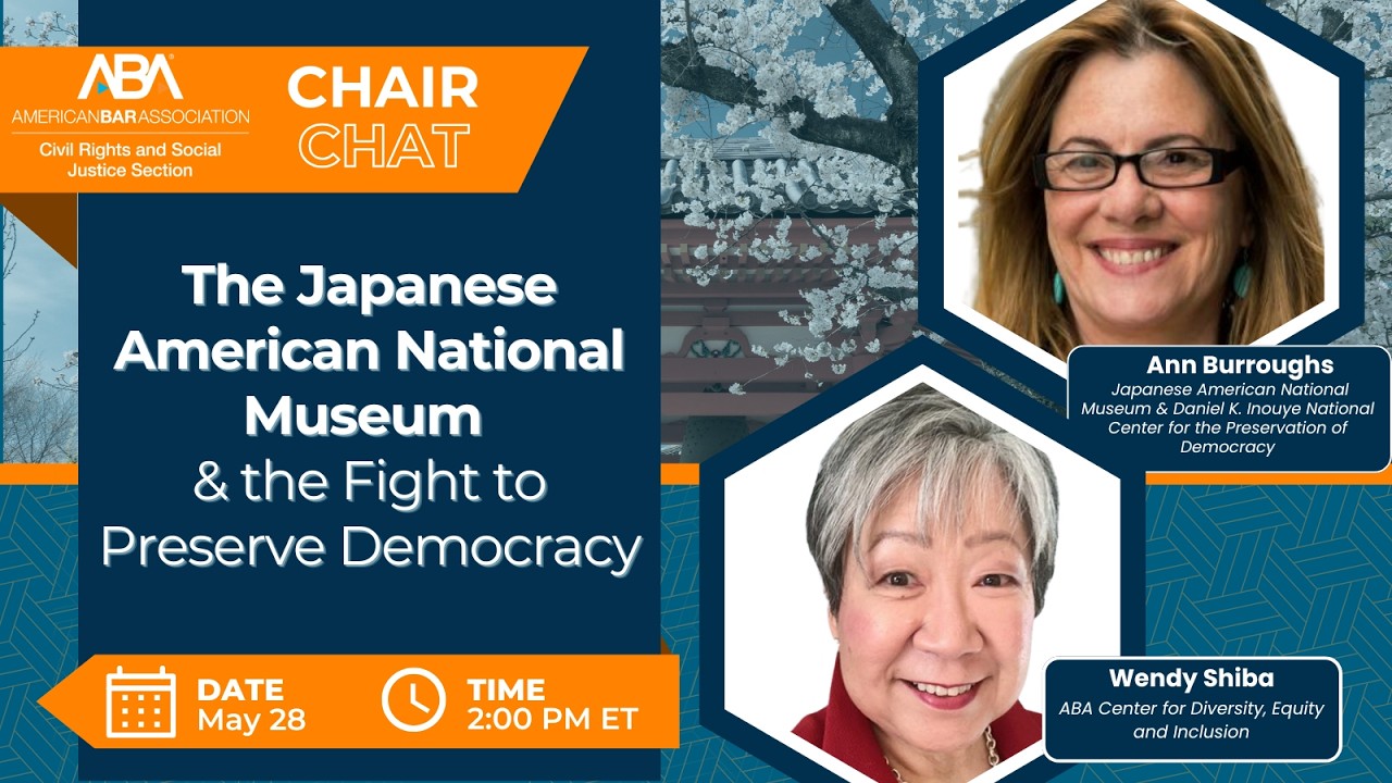 The Japanese American National Museum & the Fight to Preserve Democracy  | Chair Chat