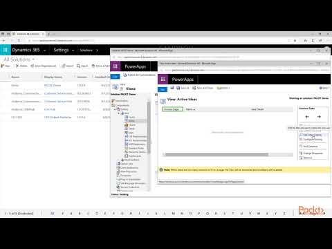 Configuring and Extending Dynamics 365 Customer Engagement Views | packtpub com