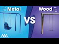 What makes our swings durable? | Metal vs. Wood Swing Sets